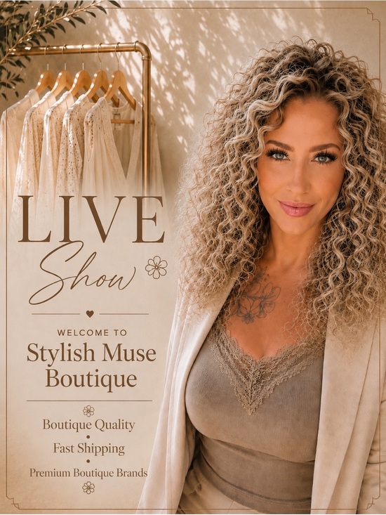 Stylish Muse Boutique Dresses & Skirts - LIVE SHOW ꕤ
Like this listing to be notified when I’m live!